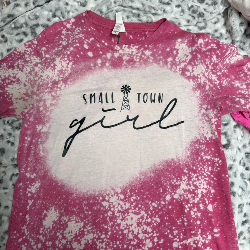 Small Town Girl Pink Women T-Shirt